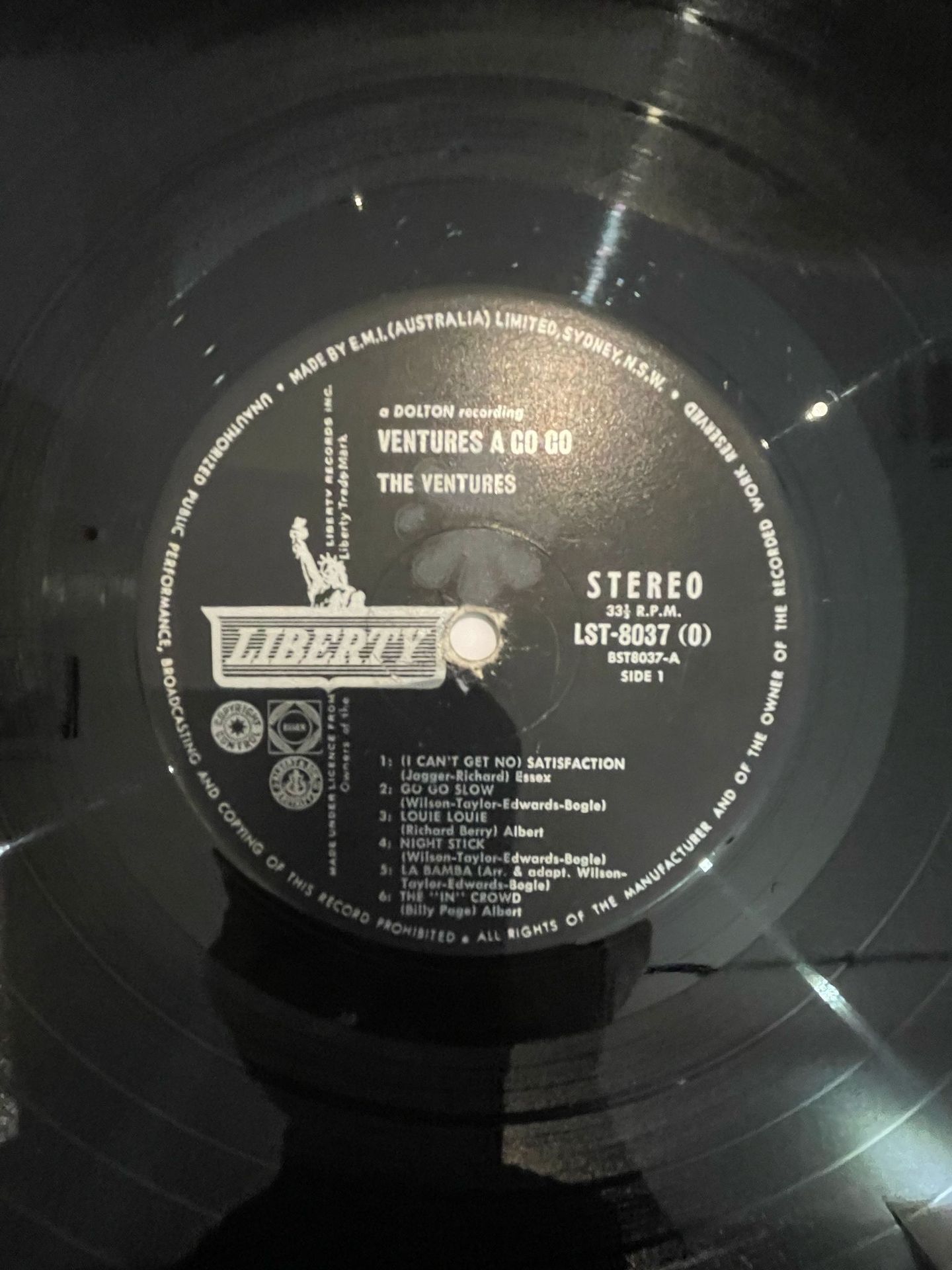 The Ventures - À Go-Go | United Artists Records (LST-8037) - 5