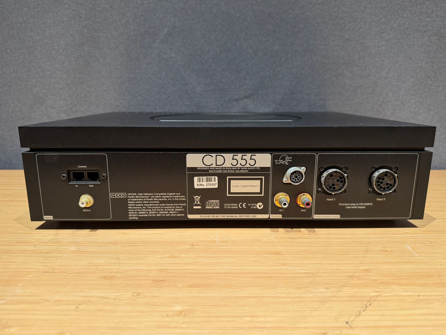 Naim - Naim CD 555 with Power Supply - 3