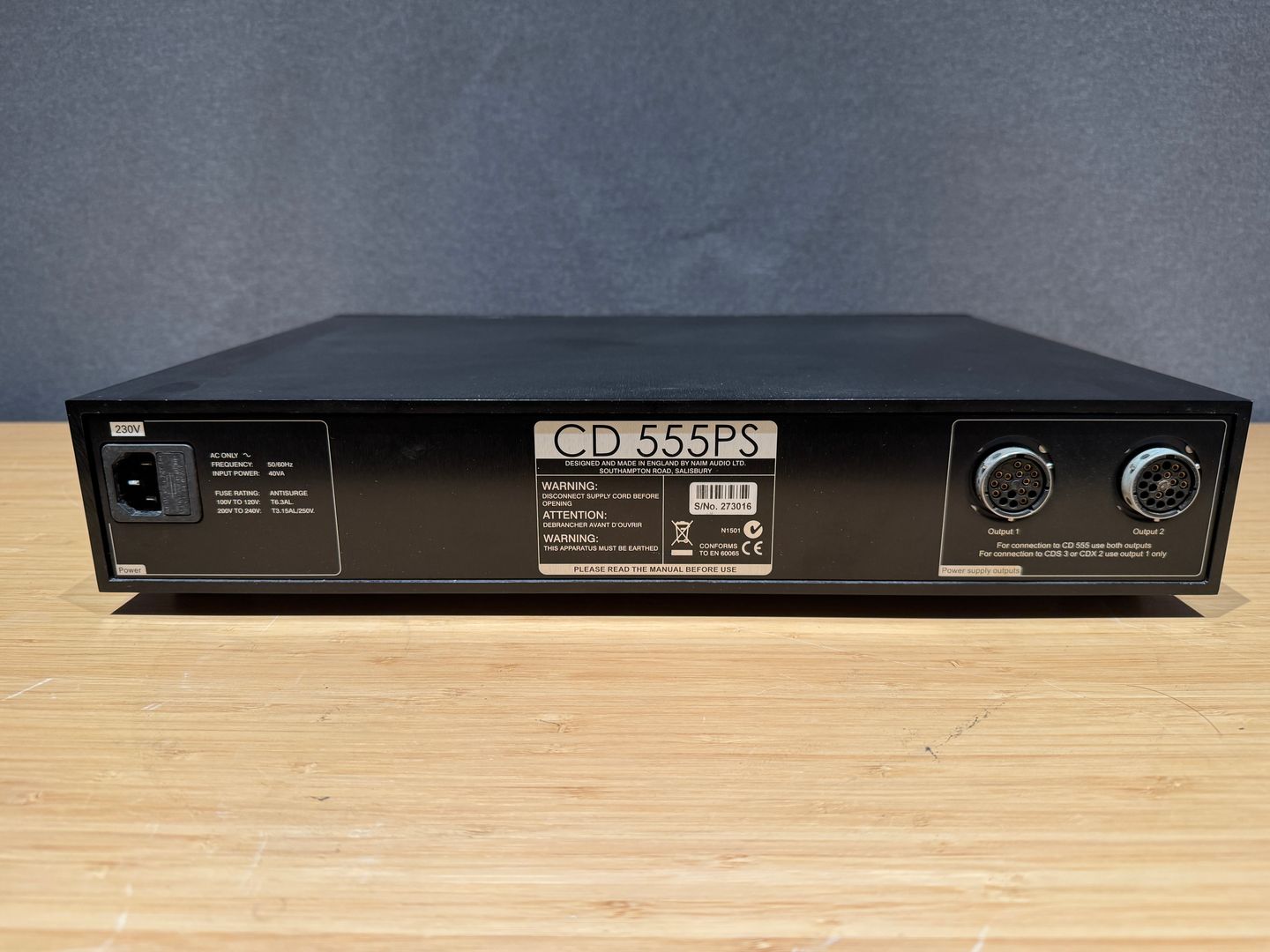 Naim - Naim CD 555 with Power Supply - 5