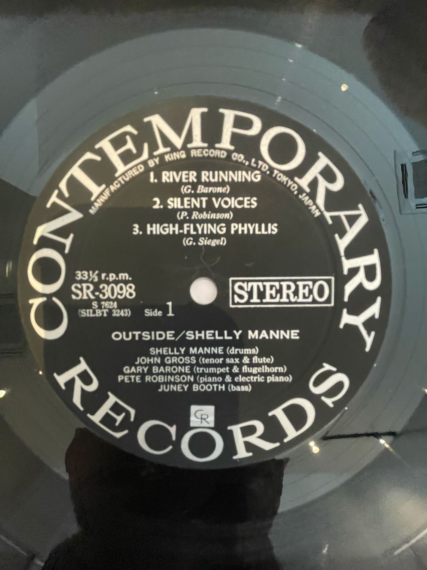 Selly Manne - Outside | Contemporary Records (SR-3098) - 5