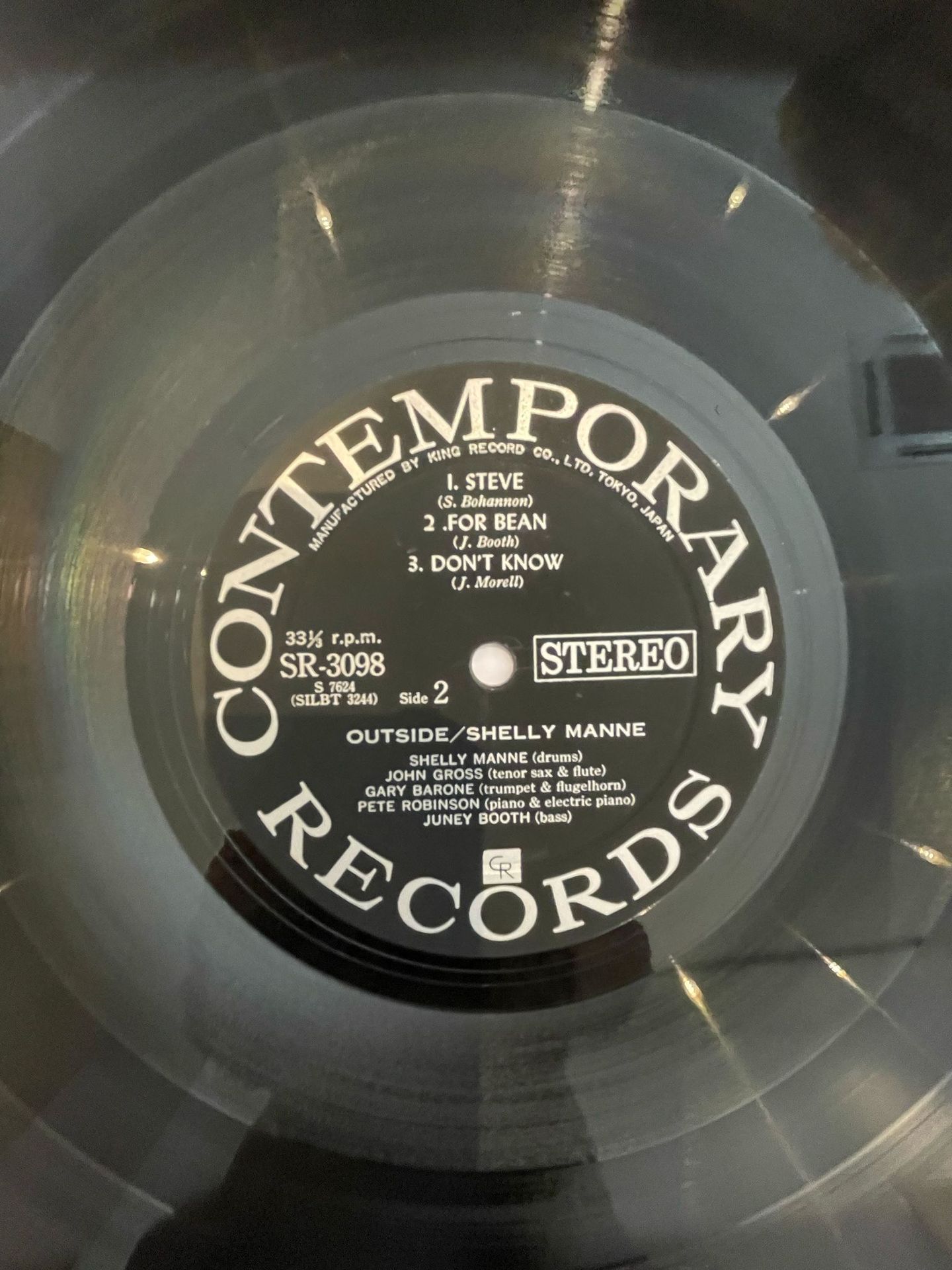 Selly Manne - Outside | Contemporary Records (SR-3098) - 4