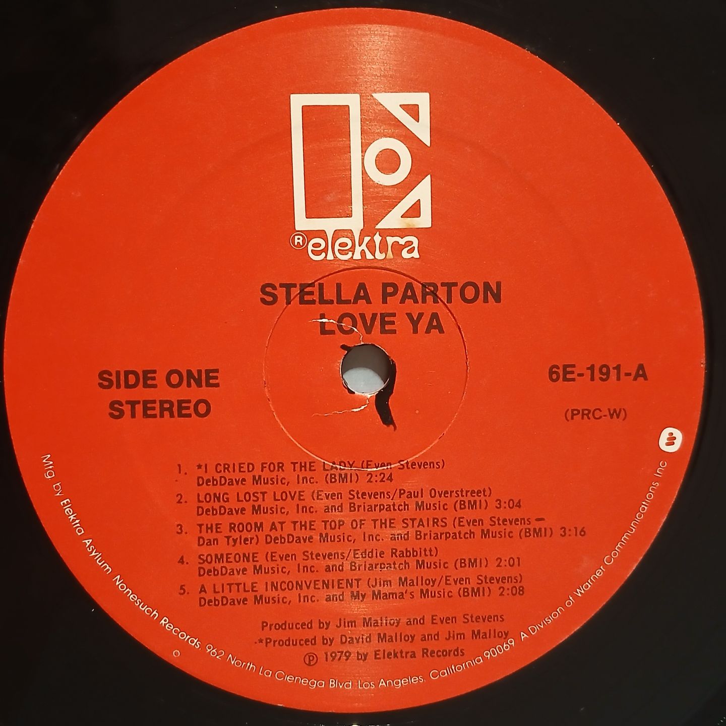Stella Parton - Love Ya | Elektra (6E 191) - 3