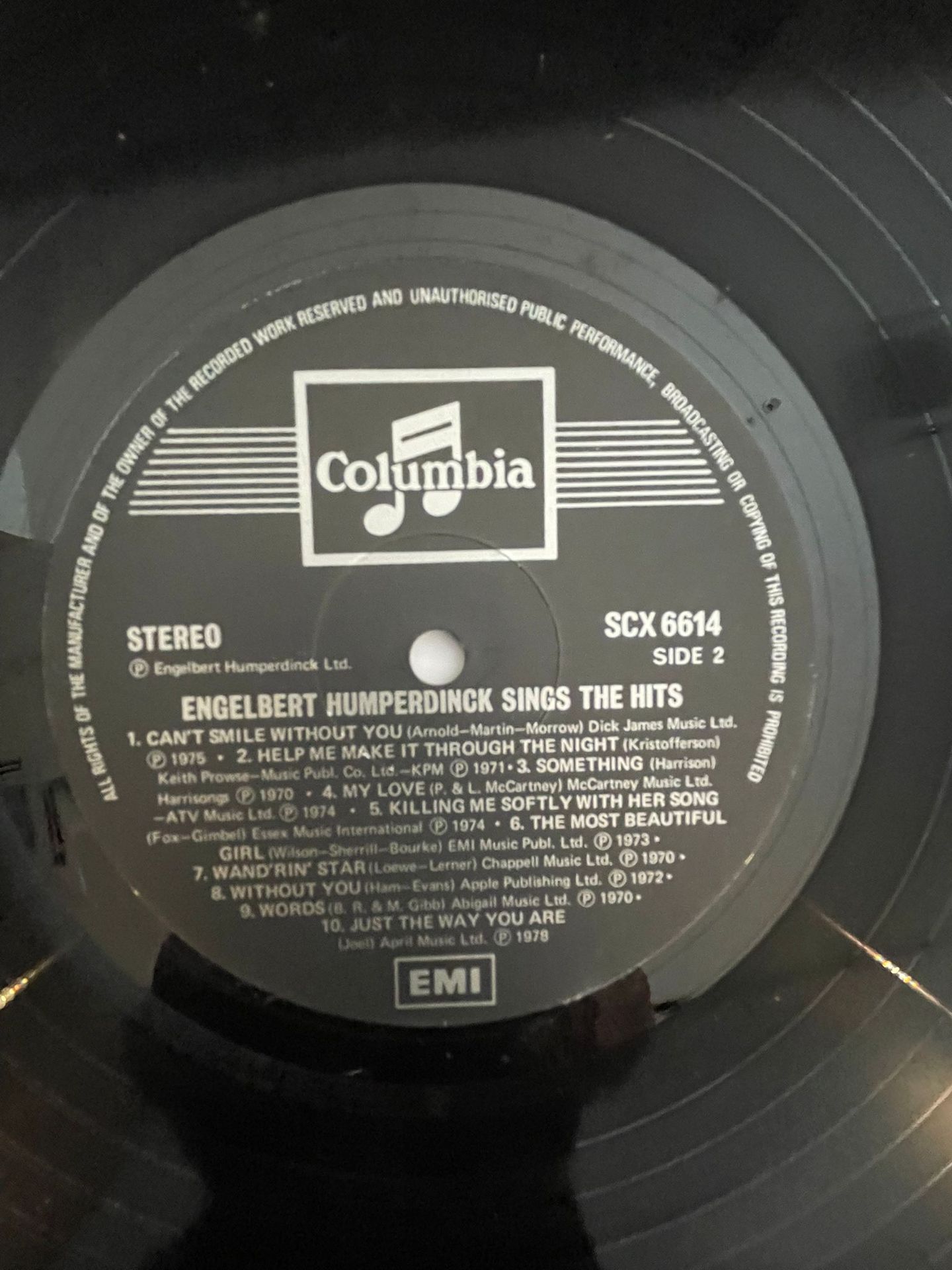 Engelbert Humperdinck - Engelbert Sings The Hits | Columbia (SCX 6614) - 4 Engelbert Humperdinck - Engelbert Sings The Hits | Columbia (SCX 6614) - 4