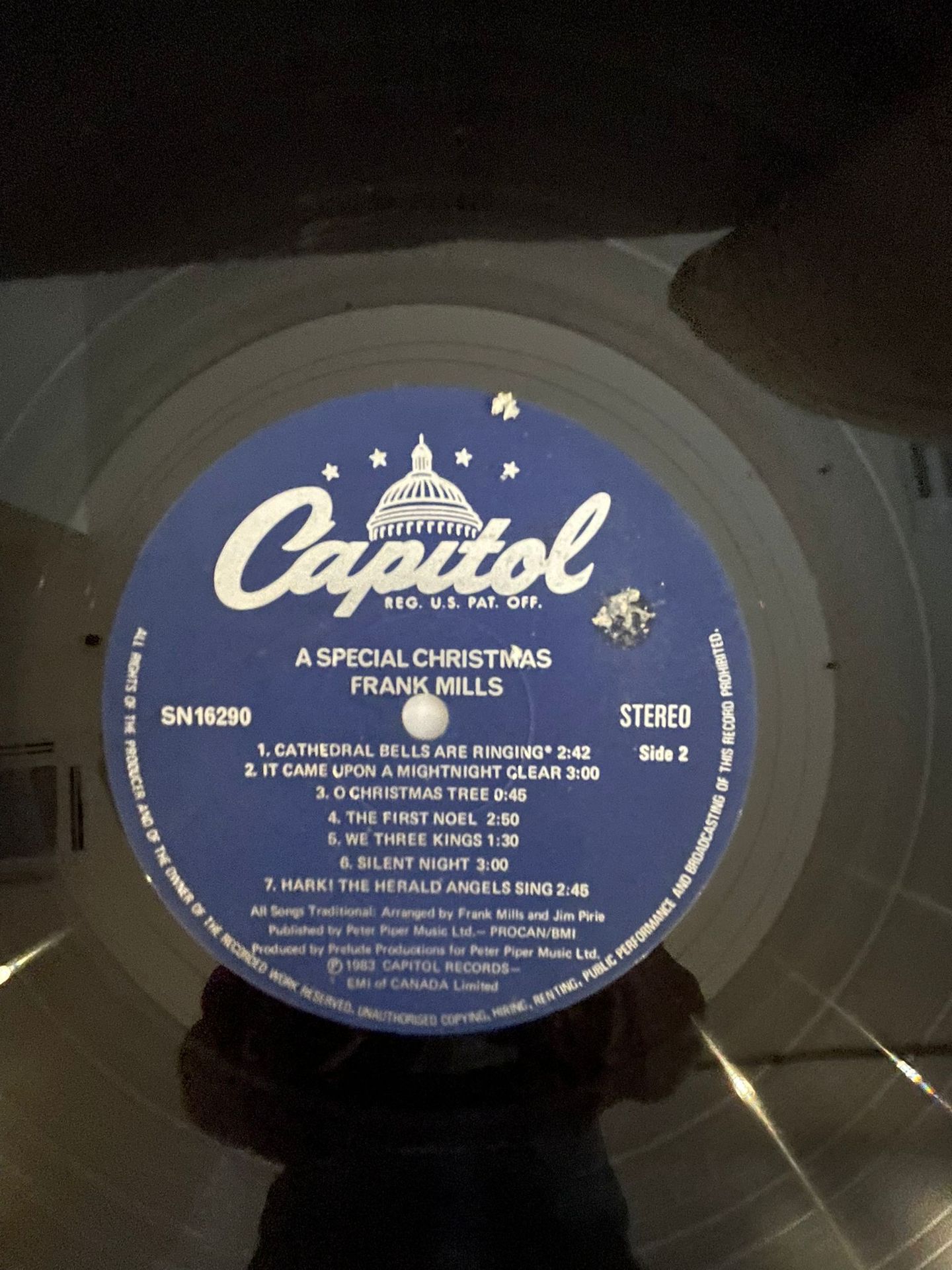 Frank Mills - A Special Christmas | Capitol (SN-16290) - 5 Frank Mills - A Special Christmas | Capitol (SN-16290) - 5