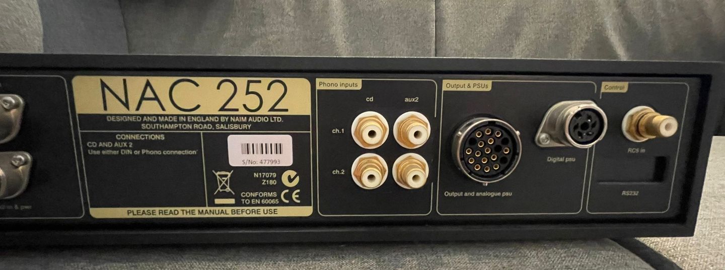 Naim - Naim Audio NAC 252 Preamplifier with Supercap(DR) - 5 Naim - Naim Audio NAC 252 Preamplifier with Supercap(DR) - 5