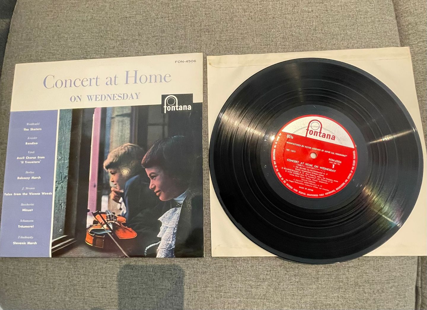 Various - Concert at Home on Wednesday | Fontana (FON-4506) - 3