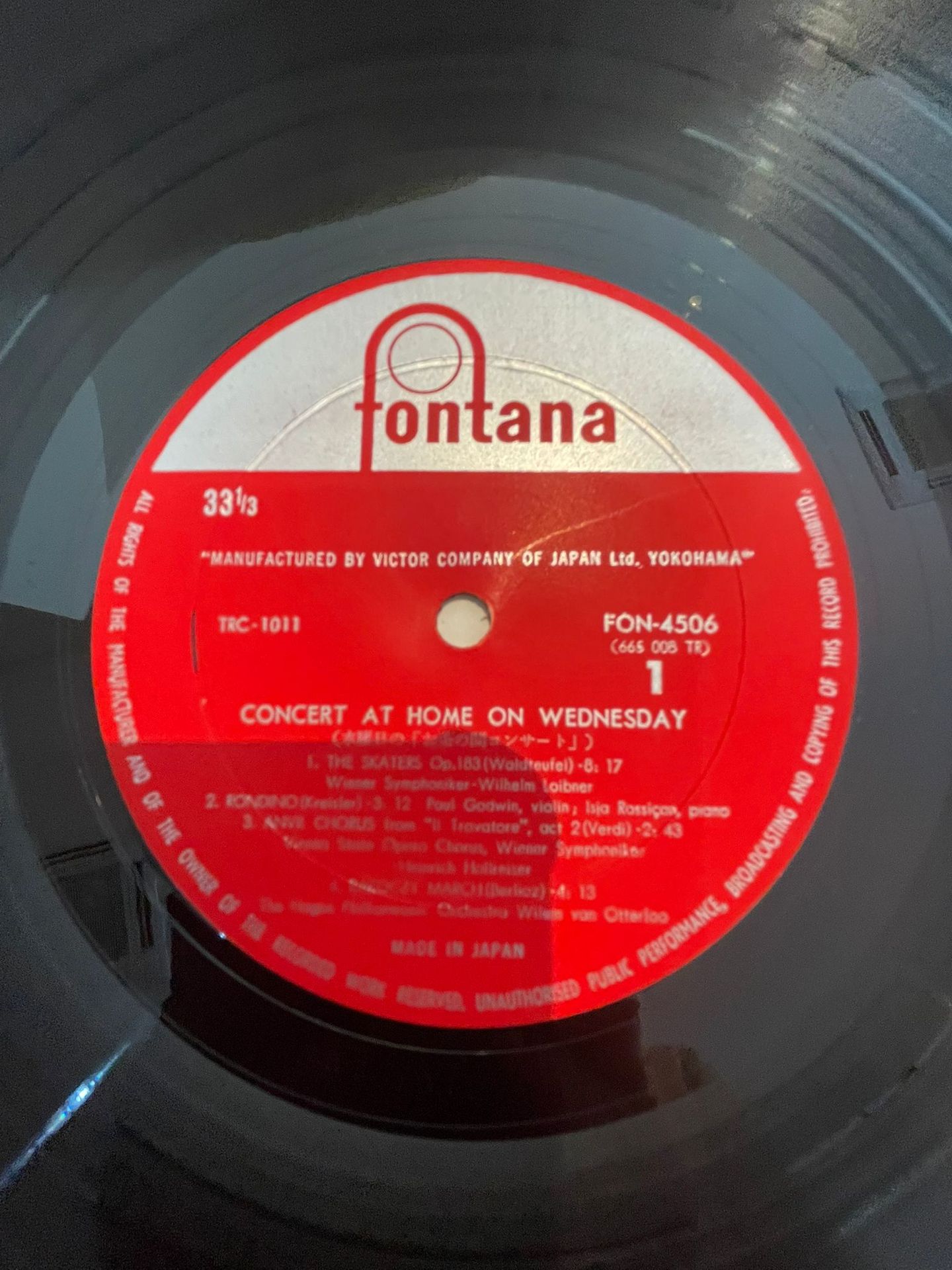 Various - Concert at Home on Wednesday | Fontana (FON-4506) - 5