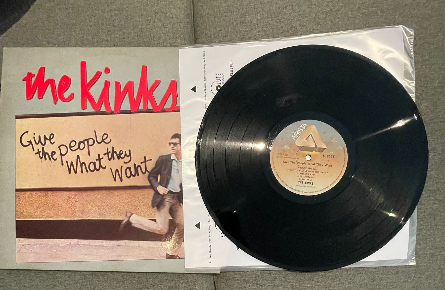 Kinks - Give The People What They Want | Arista (AL 9567) - 3 Kinks - Give The People What They Want | Arista (AL 9567) - 3