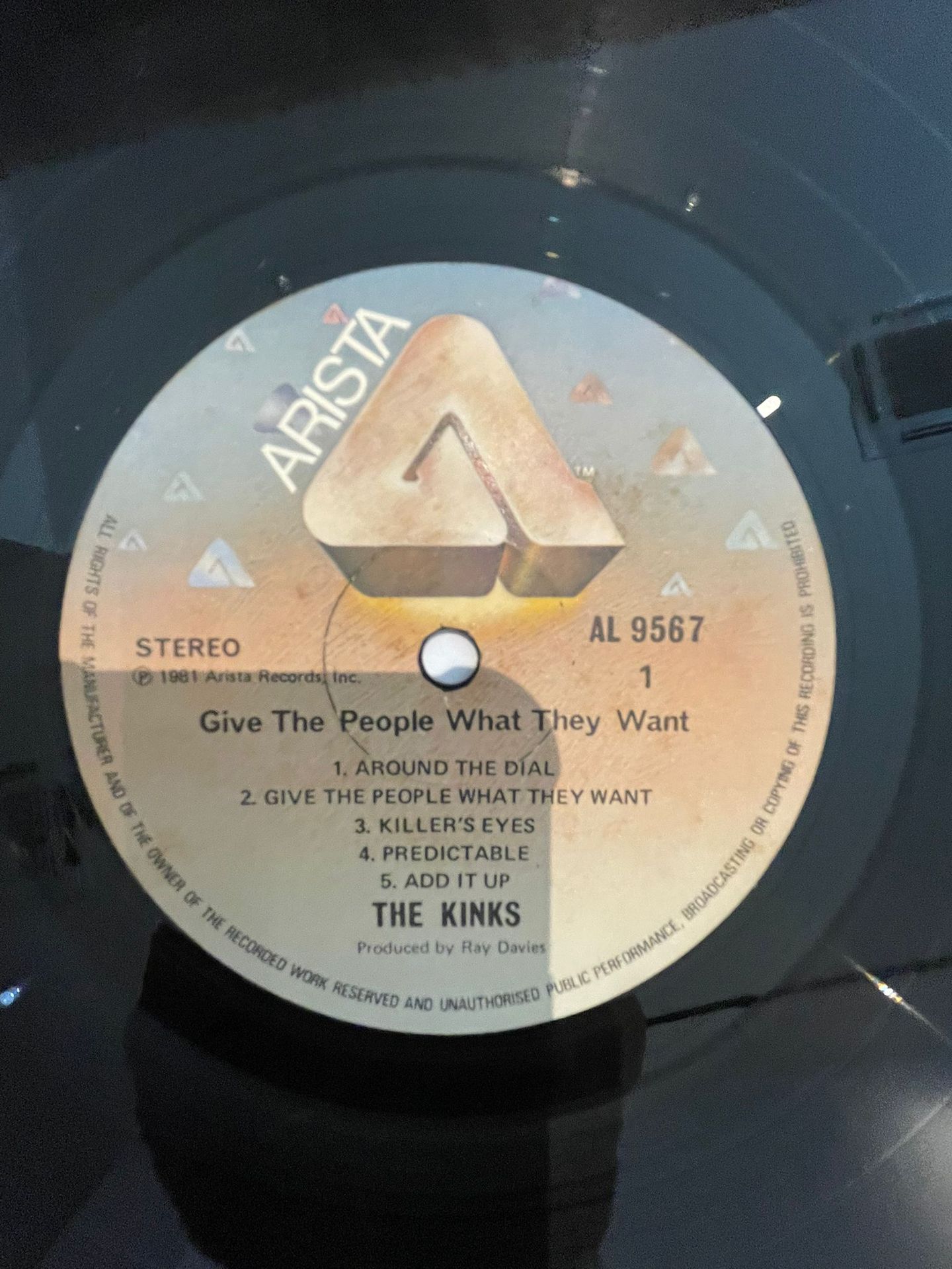Kinks - Give The People What They Want | Arista (AL 9567) - 4 Kinks - Give The People What They Want | Arista (AL 9567) - 4