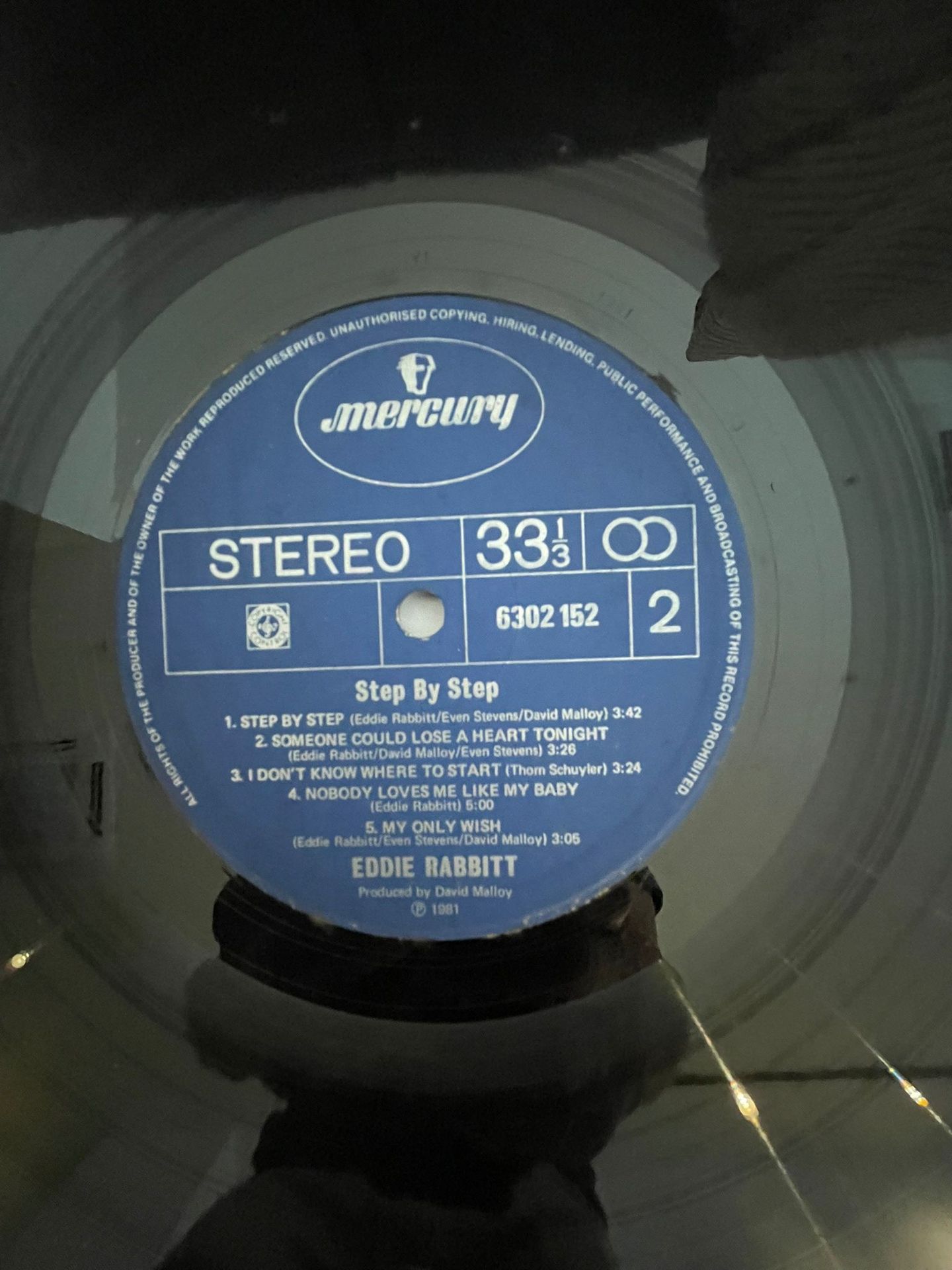 Eddie Rabbitt - Step By Step | Mercury (6302 152) - 5