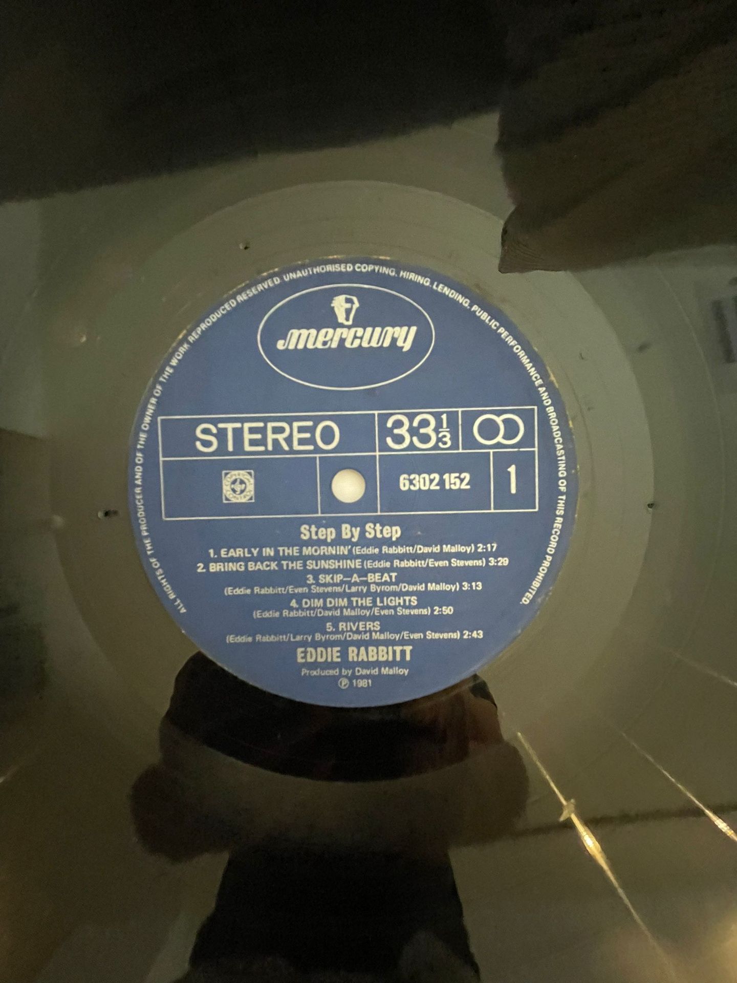 Eddie Rabbitt - Step By Step | Mercury (6302 152) - 4
