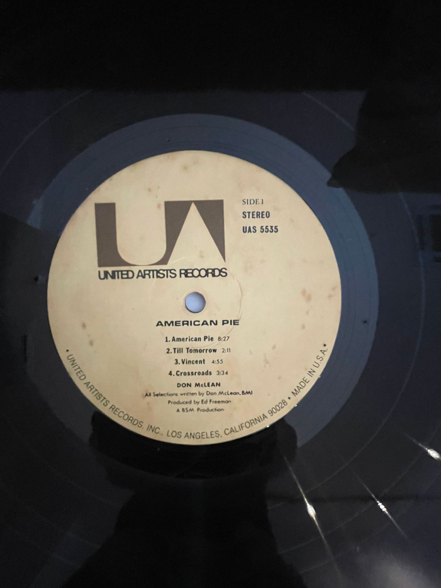 Don McLean - American Pie | United Artists (UAS-5535) - 4 Don McLean - American Pie | United Artists (UAS-5535) - 4