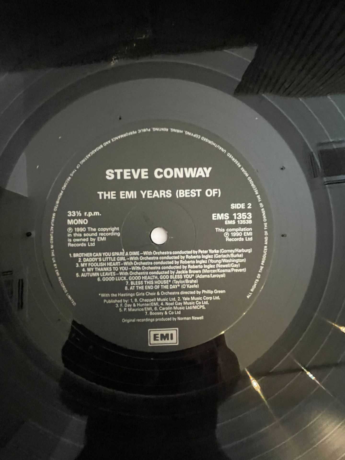 Steve Conway - The Best Of The EMI Years | EMI (EMS 1353) - 4
