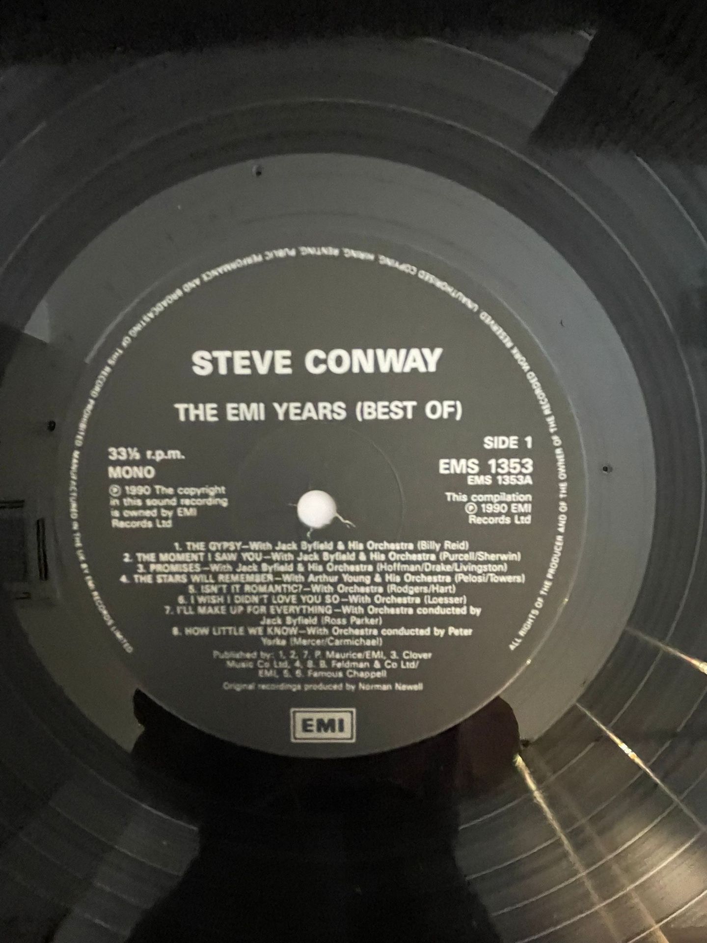 Steve Conway - The Best Of The EMI Years | EMI (EMS 1353) - 5