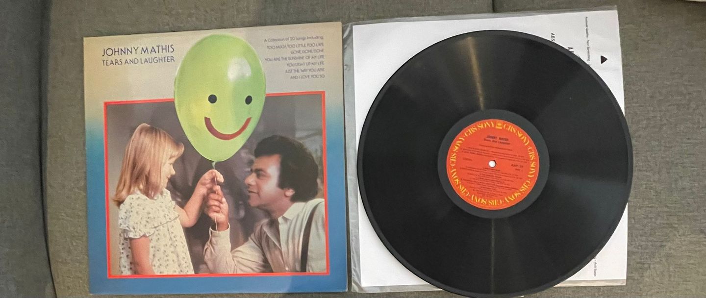 Johnny Mathis - Tears And Laughter | CBS (AAP 35) - 3