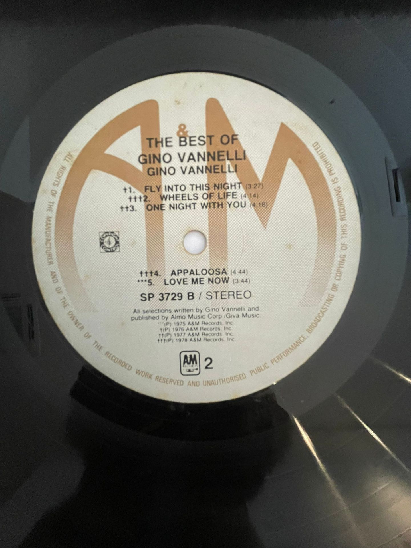 Gino Vannelli - The Best Of Gino Vannelli | A&M Records (SP-3729) - 5