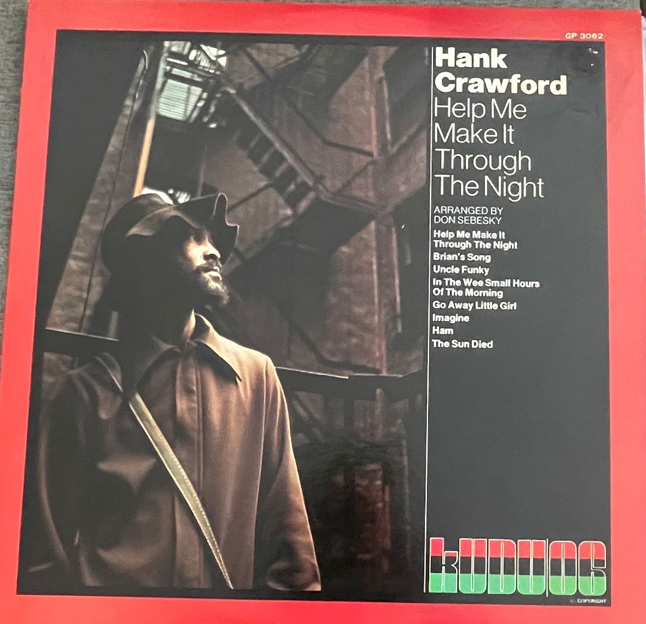 Hank Crawford - Help Me Make It Through The Night | Kudu (GP-3062) - main