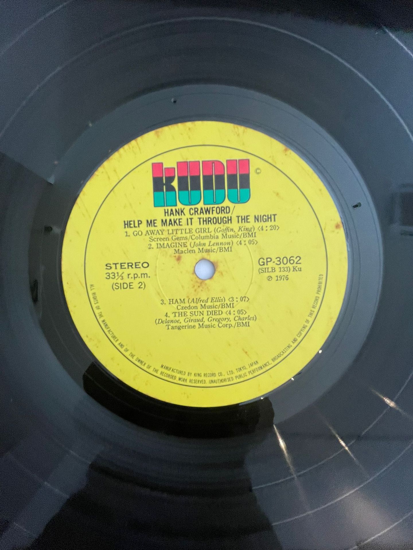 Hank Crawford - Help Me Make It Through The Night | Kudu (GP-3062) - 4