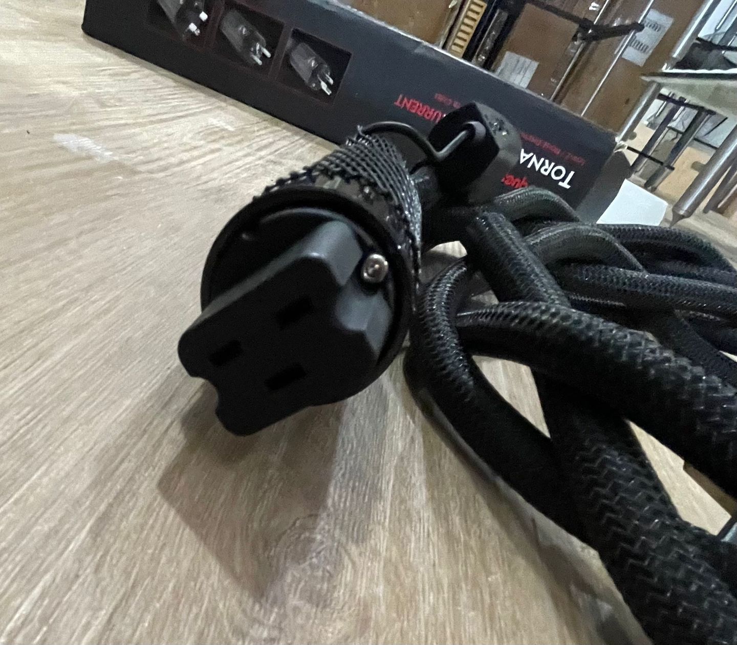 Audio Quest - Audio Quest Tornado High Current 2 Meter PowerCord - 2M, C-19, UK Plug - 6 Audio Quest - Audio Quest Tornado High Current 2 Meter PowerCord - 2M, C-19, UK Plug - 6