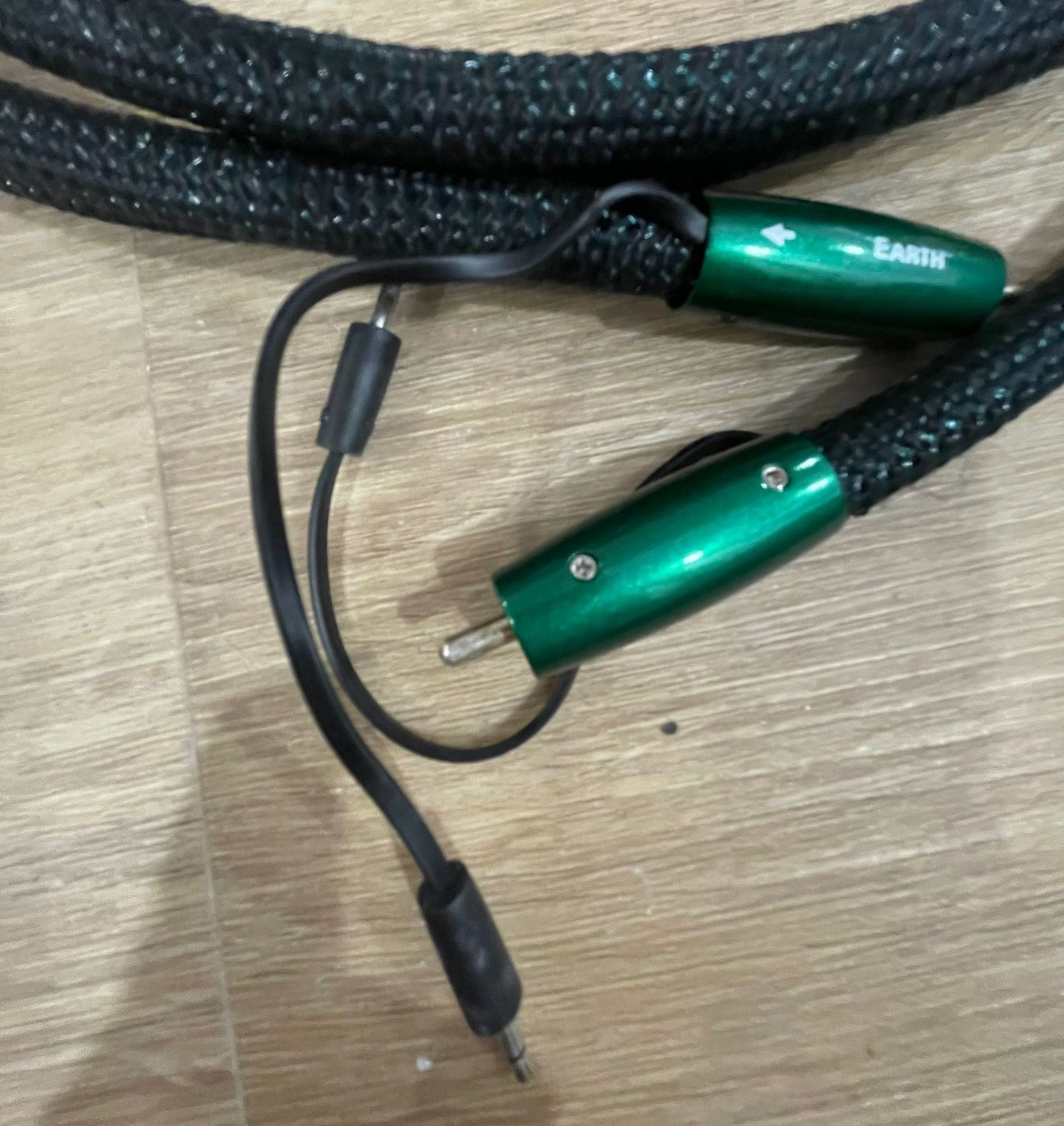 Audio Quest - Audio Quest Earth RCA Interconnect Pair - 1.5 Meter - 5 Audio Quest - Audio Quest Earth RCA Interconnect Pair - 1.5 Meter - 5