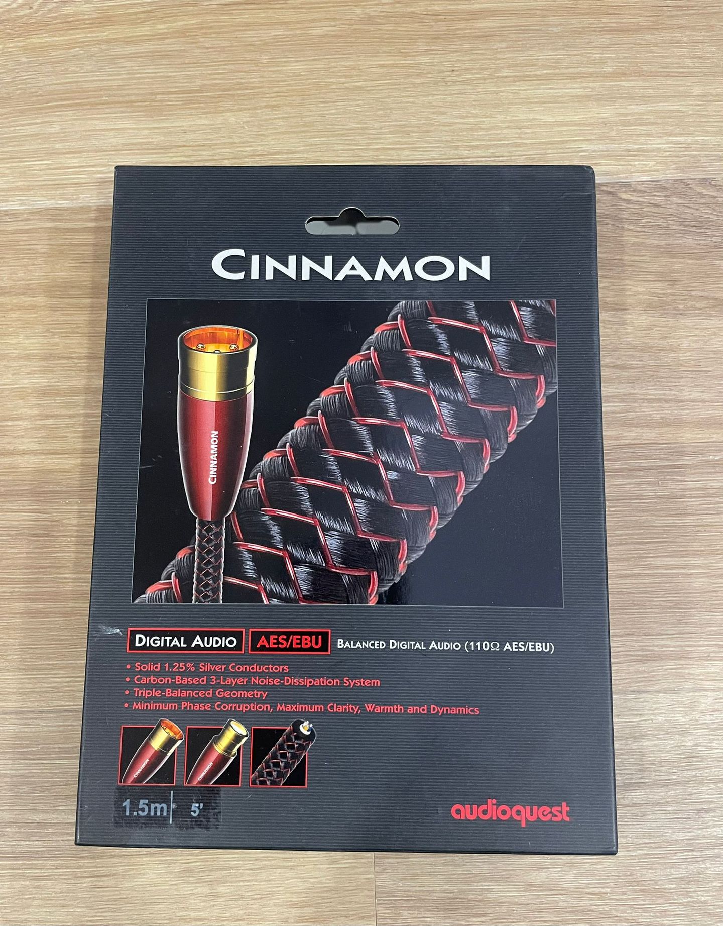 Audio Quest - Audio Quest Cinnamon Balance Digital Cable - 1.5 Meter - main Audio Quest - Audio Quest Cinnamon Balance Digital Cable - 1.5 Meter - main