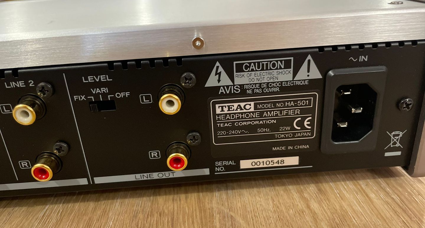 TEAC - TEAC HA-501 Headphone Amplifier - 7 TEAC - TEAC HA-501 Headphone Amplifier - 7