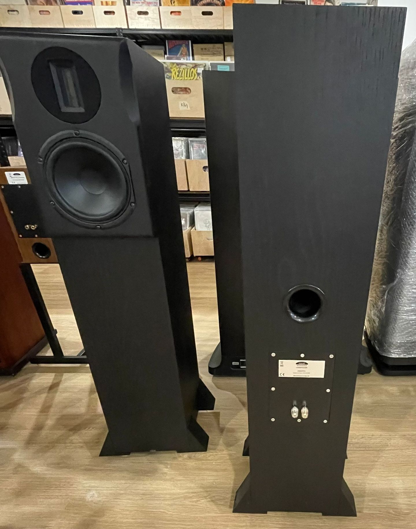 Neat Acoustics - Neat Acoustics Orchestra Floor Standing Speakers Pair (Black) - 4 Neat Acoustics - Neat Acoustics Orchestra Floor Standing Speakers Pair (Black) - 4