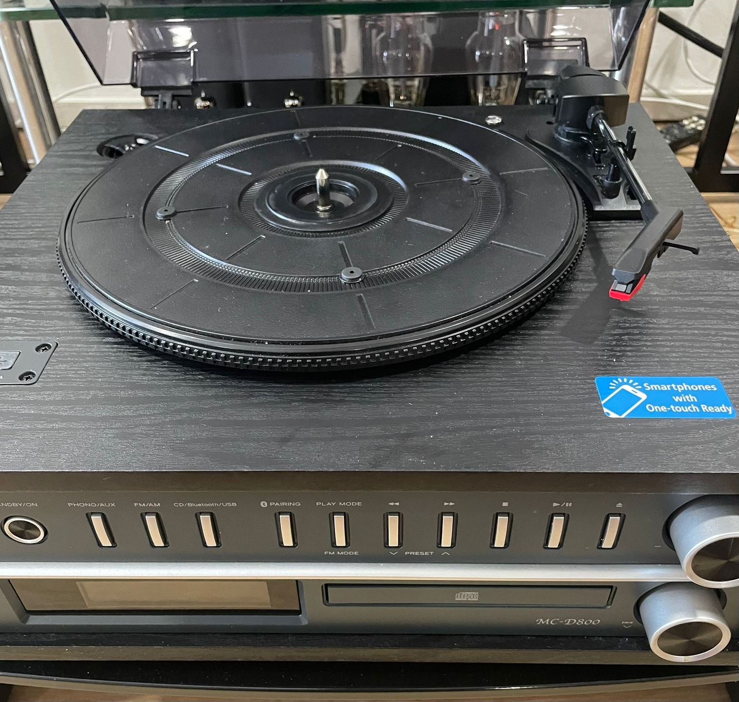 TEAC - TEAC MC-D800 All In One Turntable Speaker, CD System w/ Bluetooth - 2