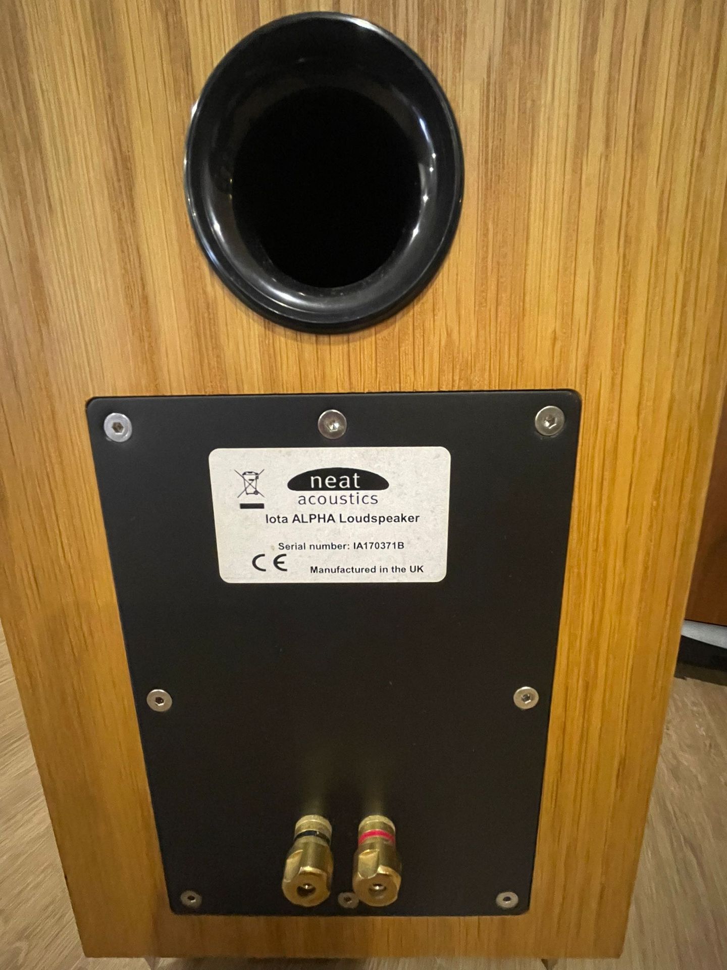 Neat Acoustics - Neat Acoustics Iota Alpha Speakers Pair (Natural Oak) - 5 Neat Acoustics - Neat Acoustics Iota Alpha Speakers Pair (Natural Oak) - 5