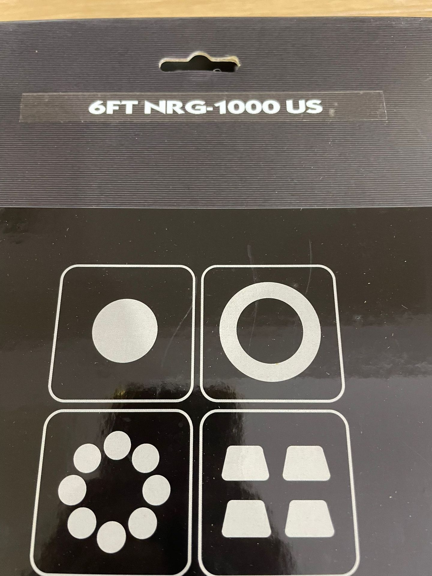 Audio Quest - Audio Quest NRG-1000 US Power Cord 6Ft. C15 - 3