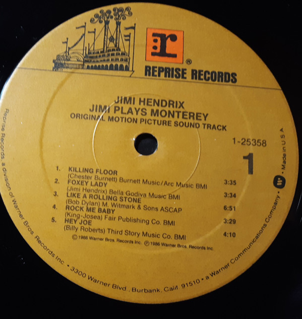 Jimi Plays Monterey