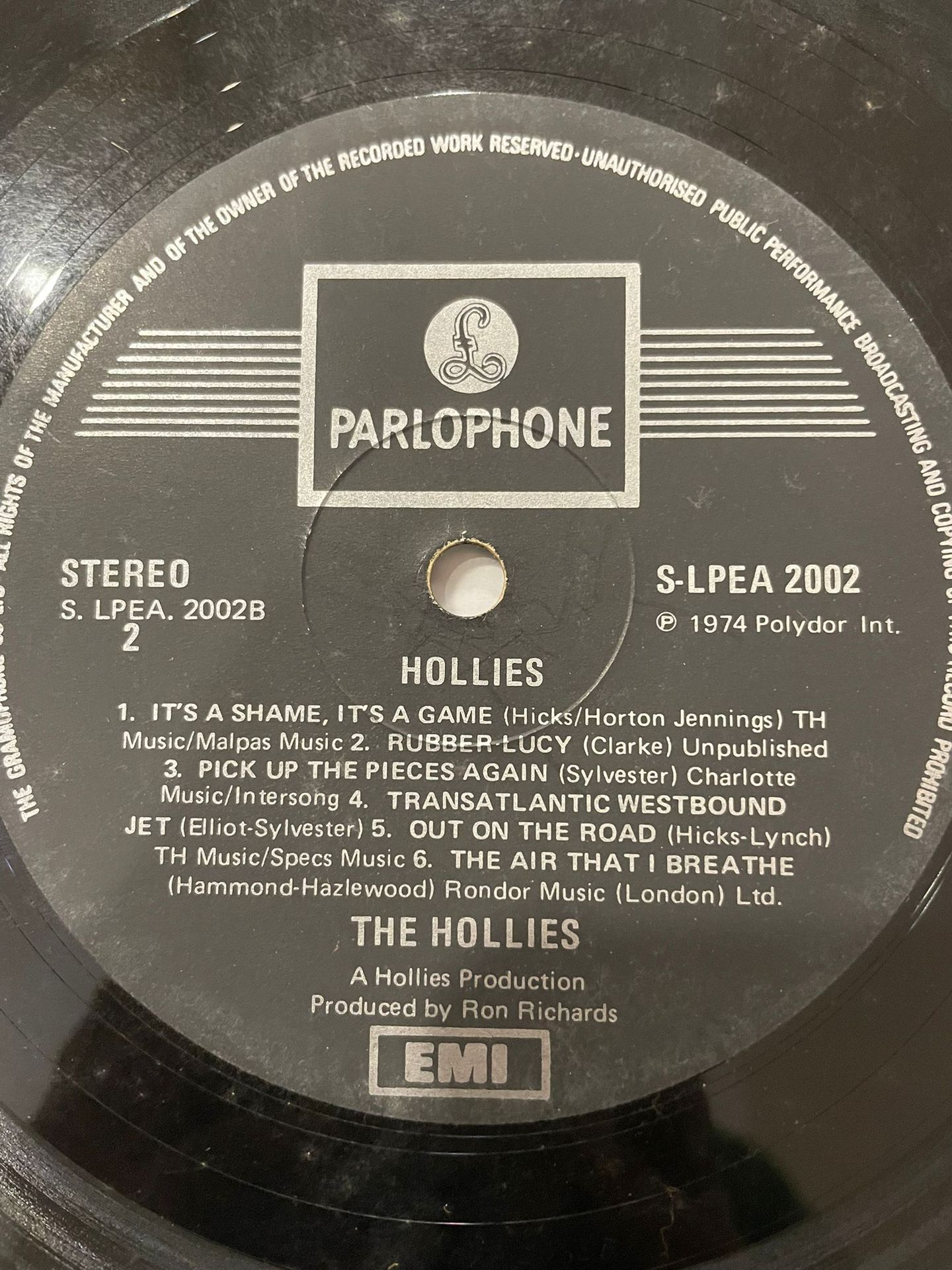  - Hollies | Parlophone (S-LPEA2002) - 5