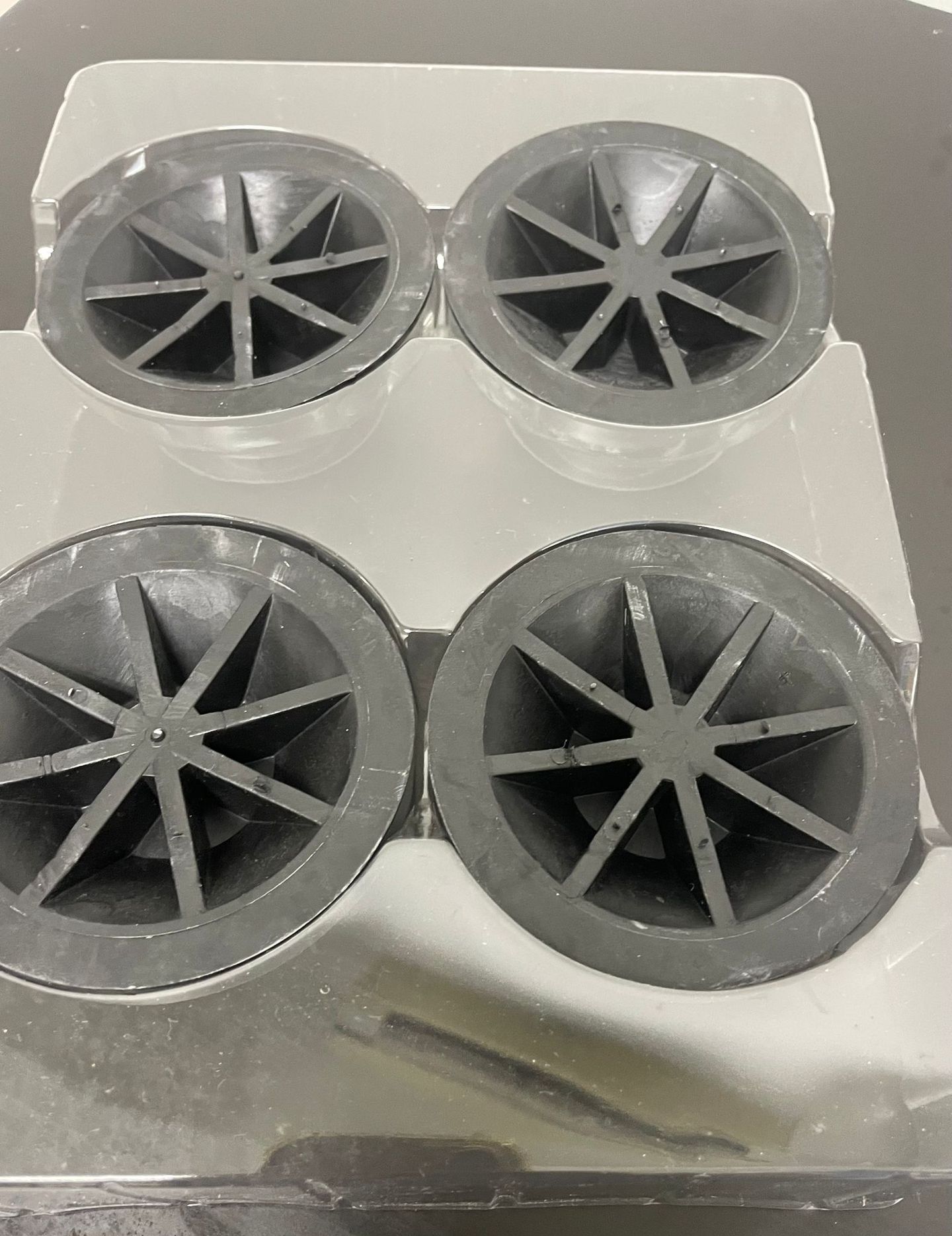 Inakustik - Inakustik Bolide Absorber Set of 4 Chrome Black ( 2 Packs) - 3 Inakustik - Inakustik Bolide Absorber Set of 4 Chrome Black ( 2 Packs) - 3