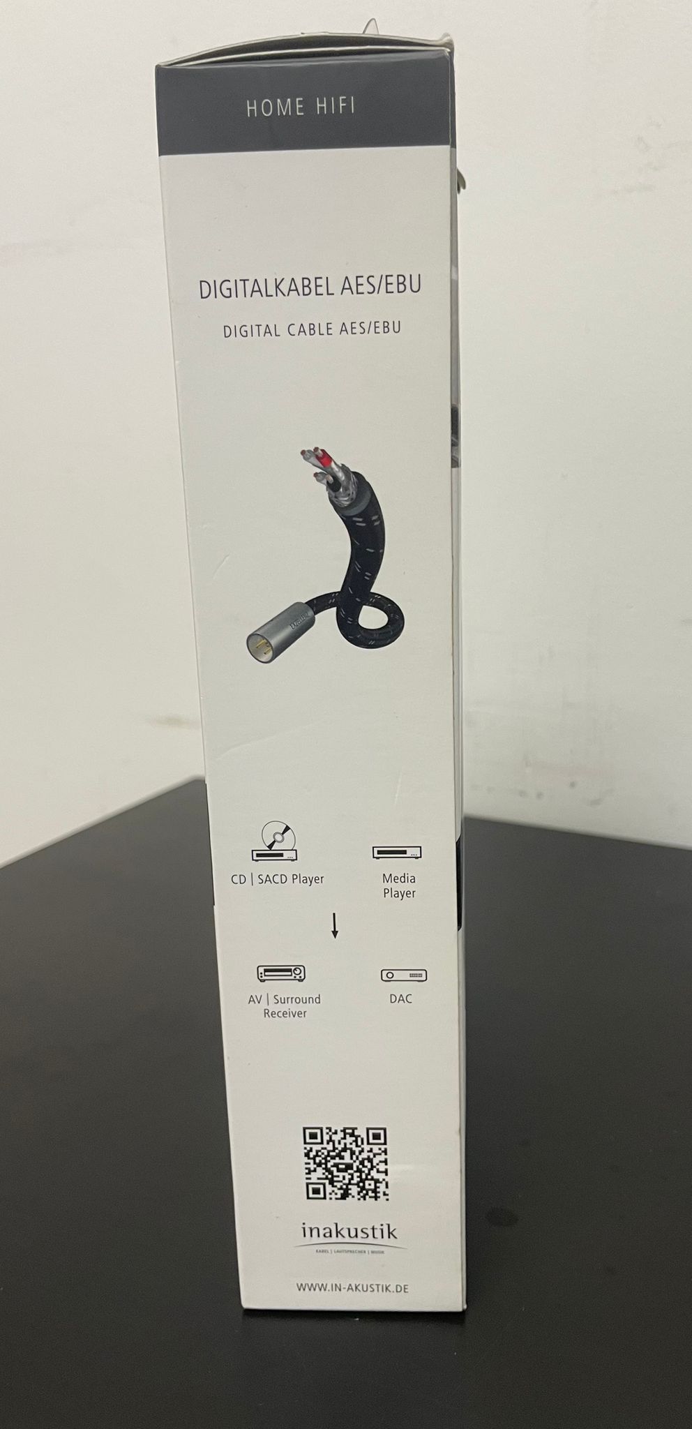 Inakustik - Inakustik Digital cable XLR AES/EBU 1.5 Meter Pair - 3 Inakustik - Inakustik Digital cable XLR AES/EBU 1.5 Meter Pair - 3