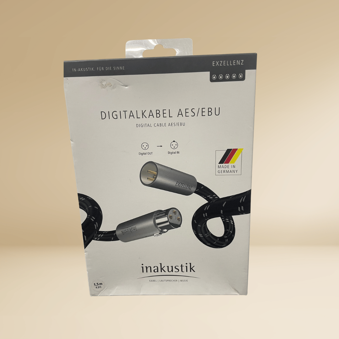 Inakustik - Inakustik Digital cable XLR AES/EBU 1.5 Meter Pair - main