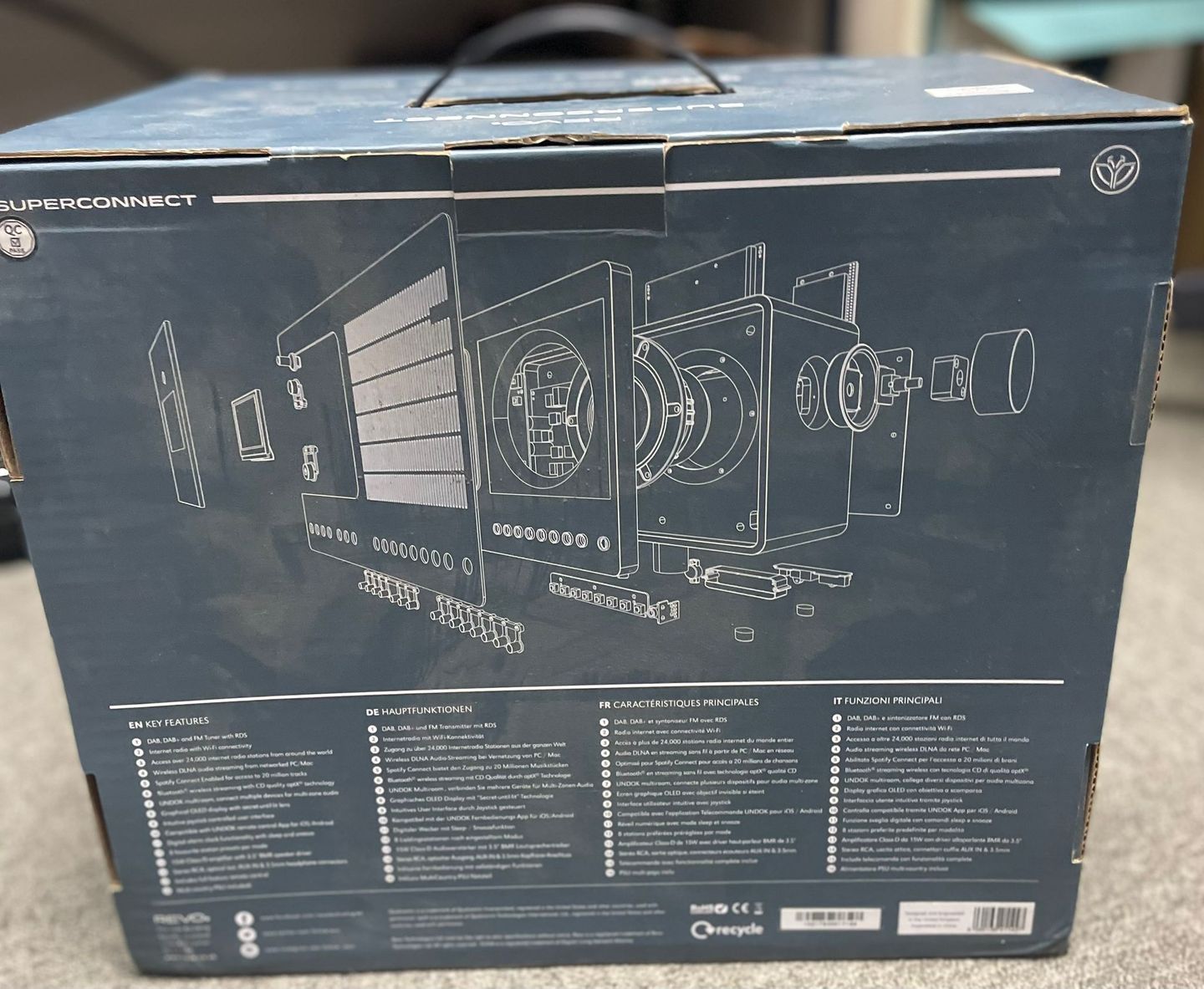 Revo SuperConnect - Revo SuperConnect Multi Format Table Radio - 4 Revo SuperConnect - Revo SuperConnect Multi Format Table Radio - 4