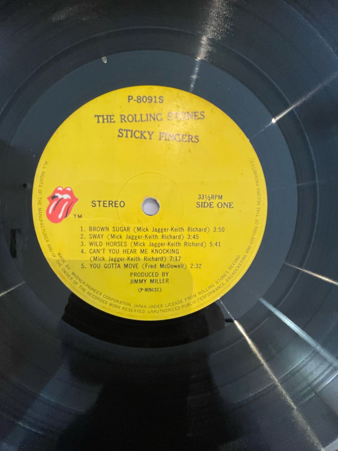 The Rolling Stones - Sticky Fingers | Rolling Stones Records (P-8091S) - 4 The Rolling Stones - Sticky Fingers | Rolling Stones Records (P-8091S) - 4