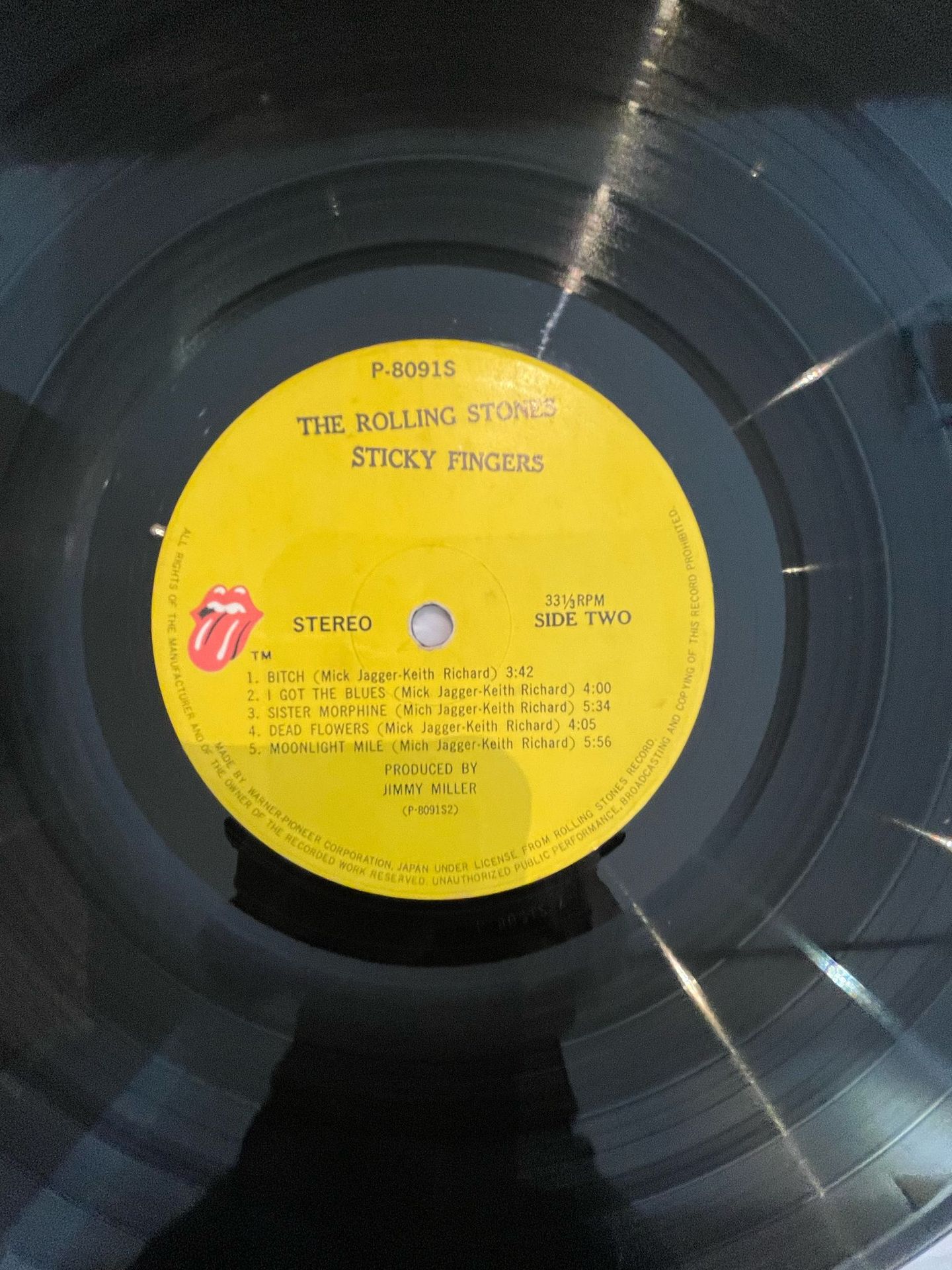 The Rolling Stones - Sticky Fingers | Rolling Stones Records (P-8091S) - 5 The Rolling Stones - Sticky Fingers | Rolling Stones Records (P-8091S) - 5