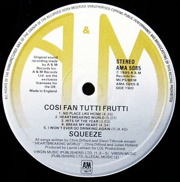Cosi Fan Tutti Frutti