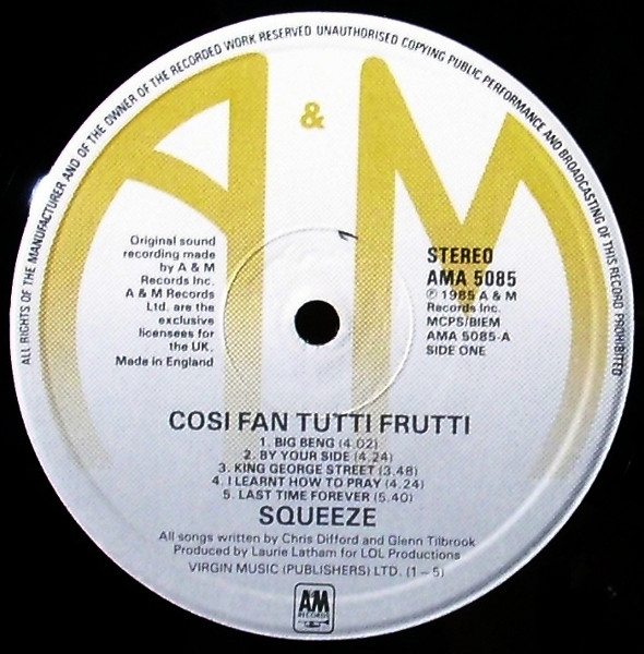 Cosi Fan Tutti Frutti