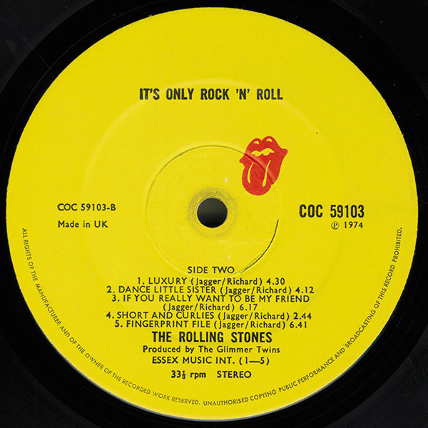 It's Only Rock 'N Roll