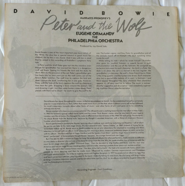 Peter And The Wolf / Young Person's Guide To The Orchestra
