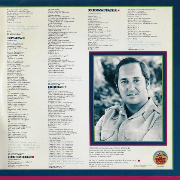 Sedaka's Back