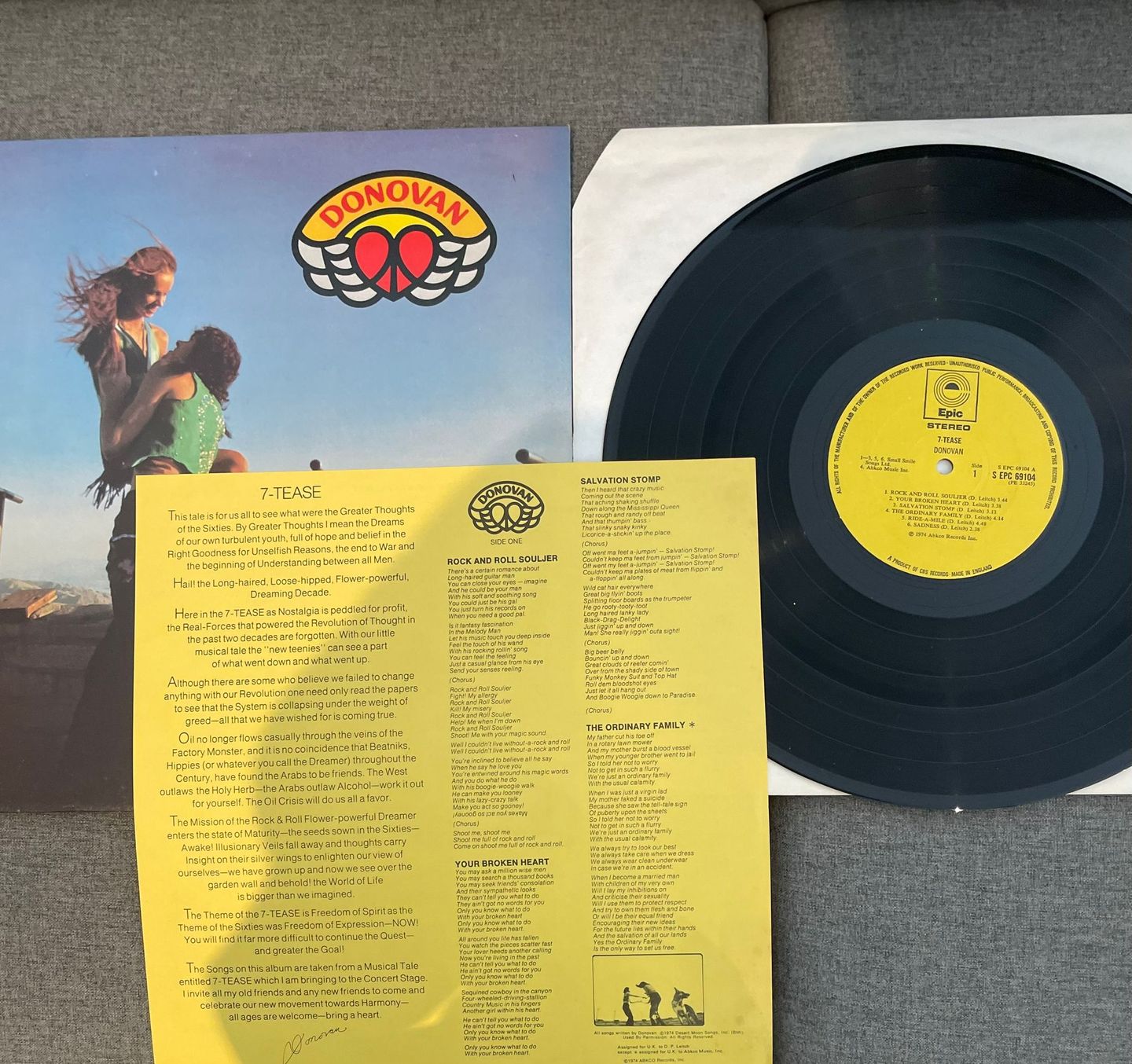 Donovan - 7-Tease | Epic (S EPC 69104) - 3 Donovan - 7-Tease | Epic (S EPC 69104) - 3