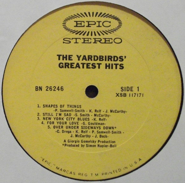 The Yardbirds' Greatest Hits