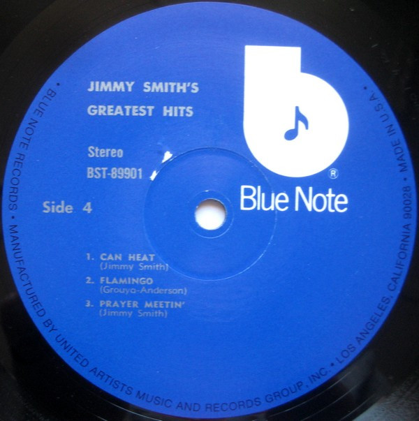 Jimmy Smith's Greatest Hits!