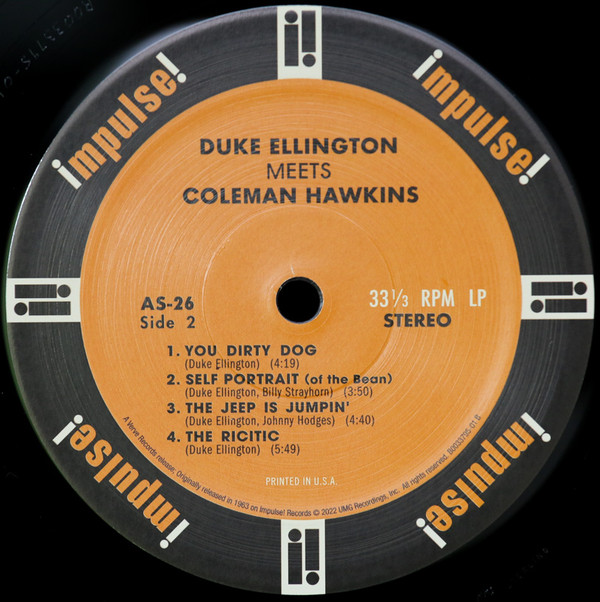 Duke Ellington Meets Coleman Hawkins