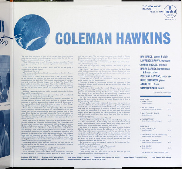 Duke Ellington Meets Coleman Hawkins