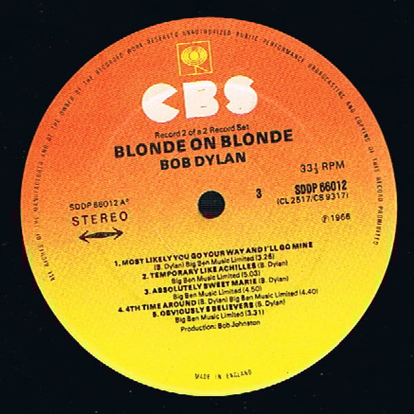 Blonde On Blonde