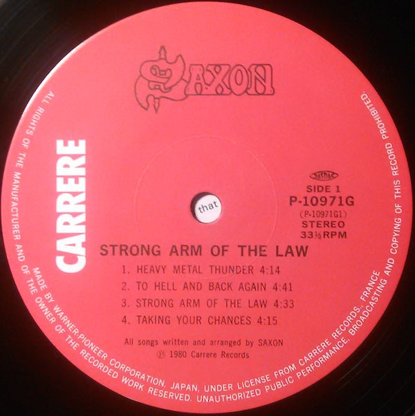 Strong Arm Of The Law
